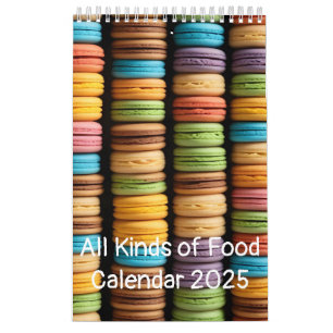 All Kinds of Food  Calendar
