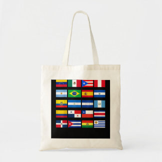 All Latin American Flags Latino Hispanic Heritage Tote Bag