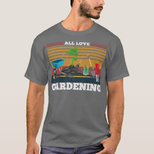 all love gardening, Life of a Gardener Farmer Gif T-Shirt