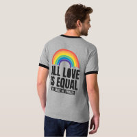 All Love Is Equal Pride LGBT Equal Rights Rainbow