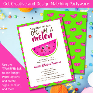 All Loved Up! Funny Summer Melon Bridal Shower