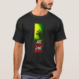 All Medical Assistants Love Veins Halloween Cma Sc T-Shirt