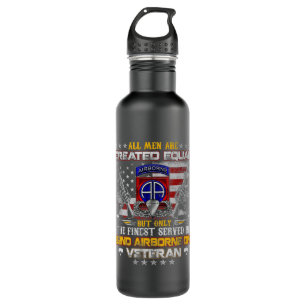 All Men Are Created Equal 82nd Airborne Division V 710 Ml Water Bottle