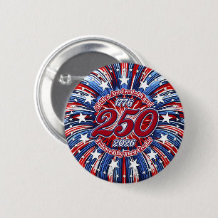 All Men Are Created Equal Graphic Fireworks Pop 6 Cm Round Badge