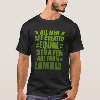 All Men Are Created Equal Peruvian Humor Peru T-Shirt
