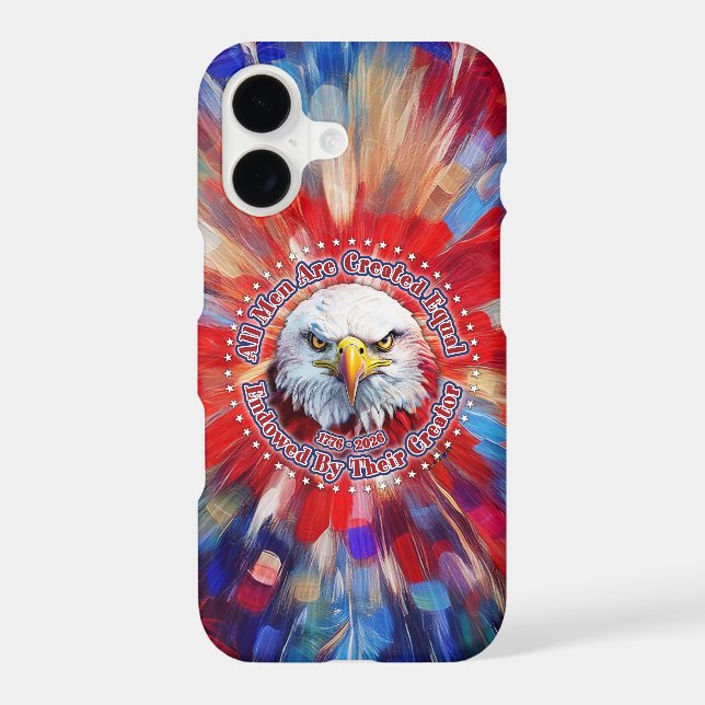 All Men Are Created Equal Red Eagle and Fireworks (Back)