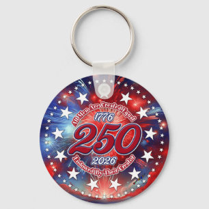 All Men Are Created Graphics Fireworks Clouds Key Ring