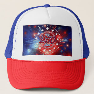 All Men Are Created Graphics Fireworks Clouds Trucker Hat