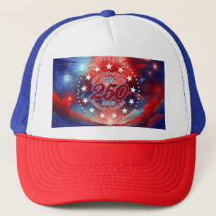 All Men Are Created Graphics Fireworks Clouds Trucker Hat