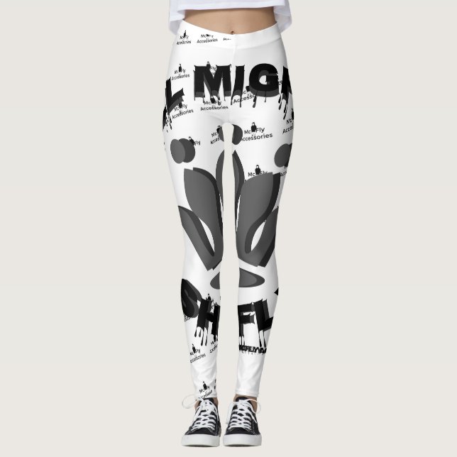 All Mighty She Fly Leggings  (Front)