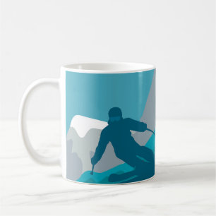 All Mountain Skiing Coffee Mug