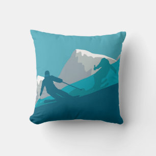 All Mountain Skiing Cushion