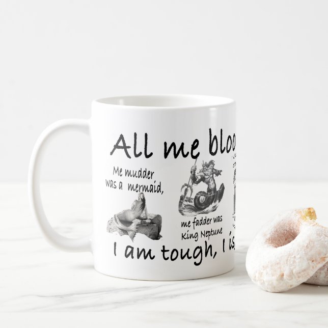 All my blooming life coffee mug (With Donut)
