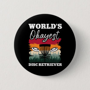 All My Discs Have Separation Anxiety Disc Golf 6 Cm Round Badge