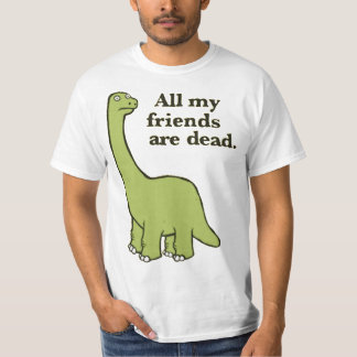All My Friends are Dead Dinosaur Essential T-Shirt