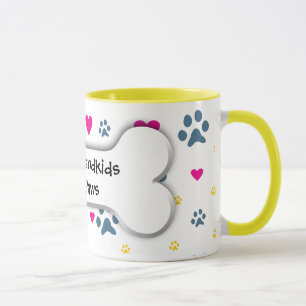 All My Grandkids-Grandchildren Have Paws Mug