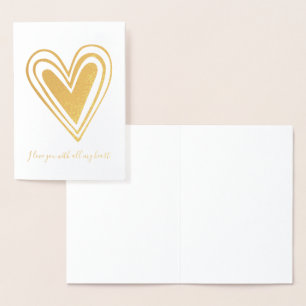All My Heart Foil Card