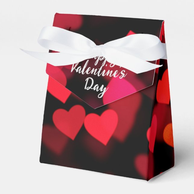All My Hearts Tent Favour Box (Front Side)