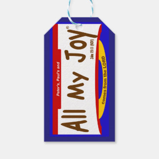 All My Joy Lord Gift Tag/Mini-Card Gift Tags