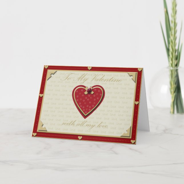 All my love holiday card (Front)