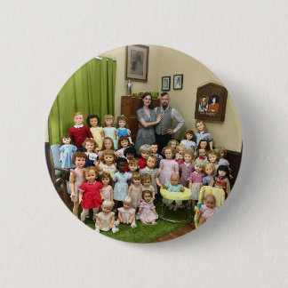 All My Plastic Children Family Portrait 6 Cm Round Badge