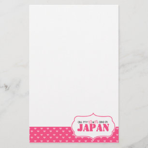 All my X's and O's are in Japan Stationery