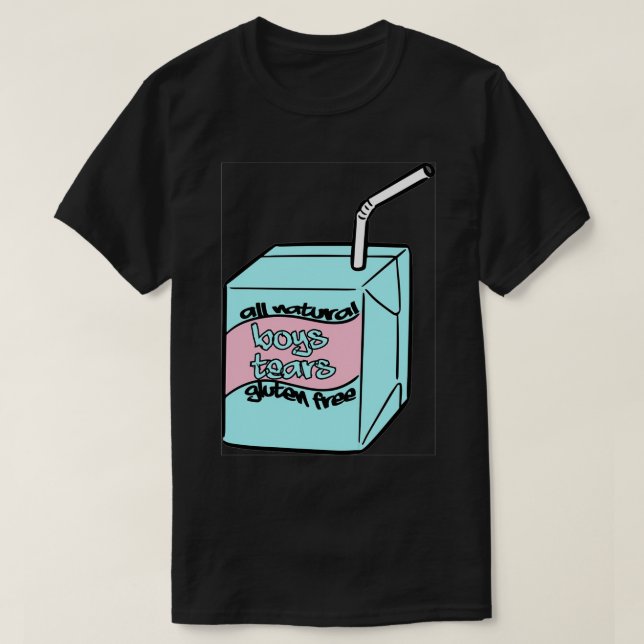 all natural boys tears glutenfree juice box T-Shirt (Design Front)