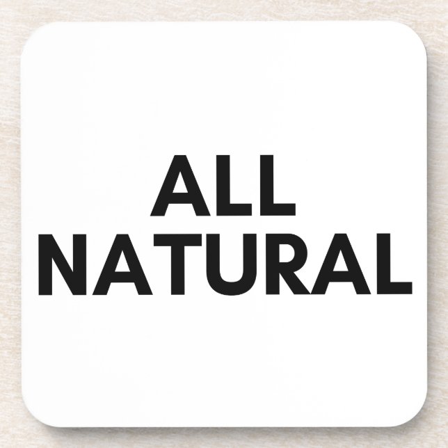 all natural coaster (Front)