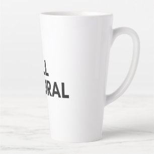 all natural latte mug