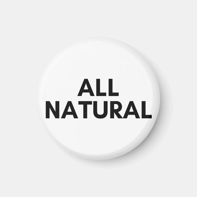all natural magnet (Front)