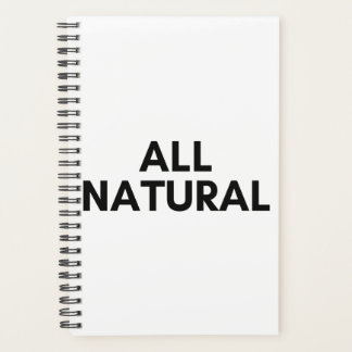 all natural planner