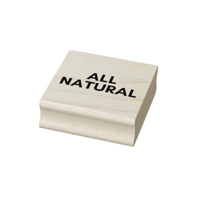 all natural rubber stamp (Stamp)