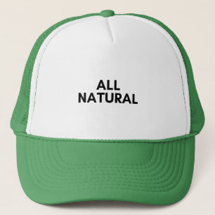 all natural trucker hat