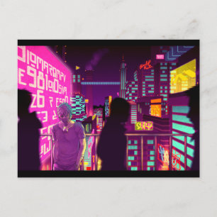 All Neon Like Postcard