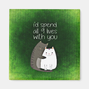 All Nine Lives Magnet