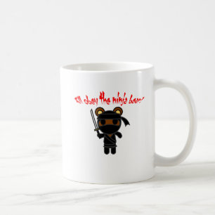 All Obey the Ninja Bear Coffee Mug