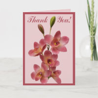All Ocassion Flower Thank You Note