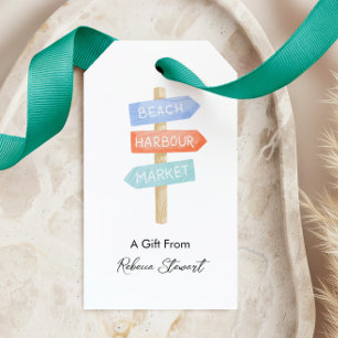 All Occasion Beach Sign A Gift From Personalised Tags