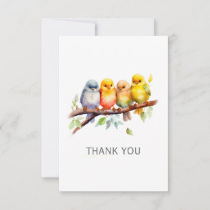 All Occasion Bird Thank You Note Card