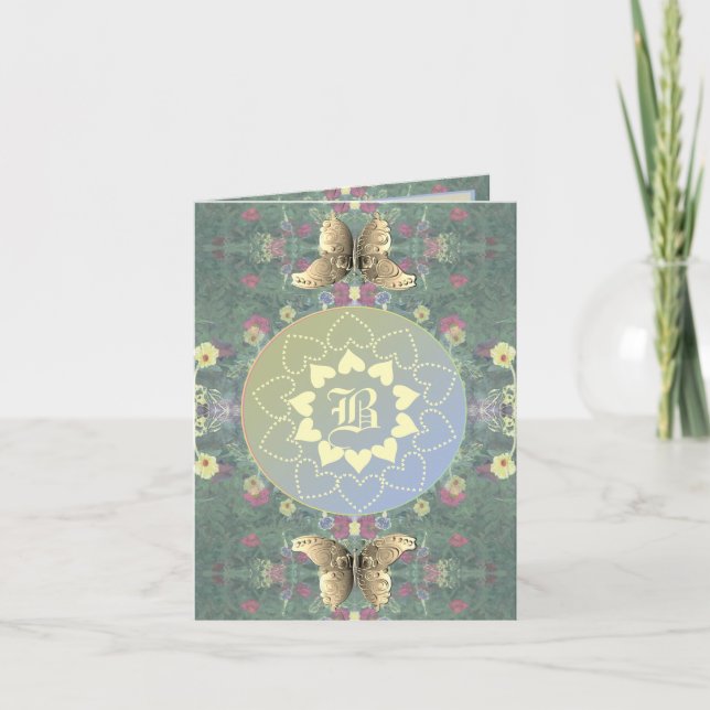 All Occasion Floral Mandala Card (Front)