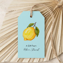 All Occasion Lemon A Gift From Personalised Blue