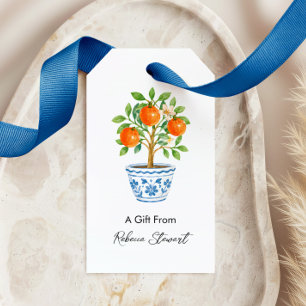 All Occasion Orange Tree A Gift From Personalised Tags
