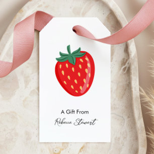 All Occasion Strawberry A Gift From Personalised Tags