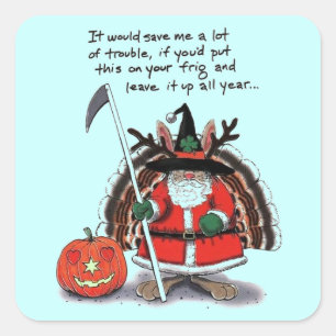 All Occasions Covered Square Sticker