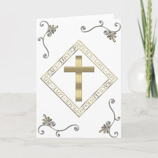 All Occation Peace & Joy Holiday Card