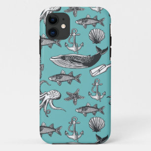 All Of The Sea Pattern iPhone 11 Case