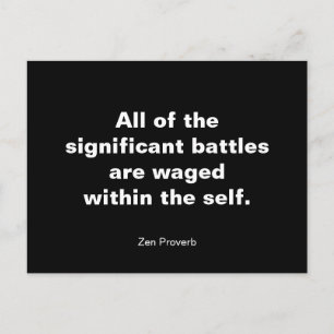 All of the significant battles postcard