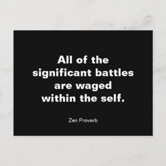 All of the significant battles postcard