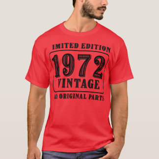 All original parts vintage 1972 limited edition bi T-Shirt
