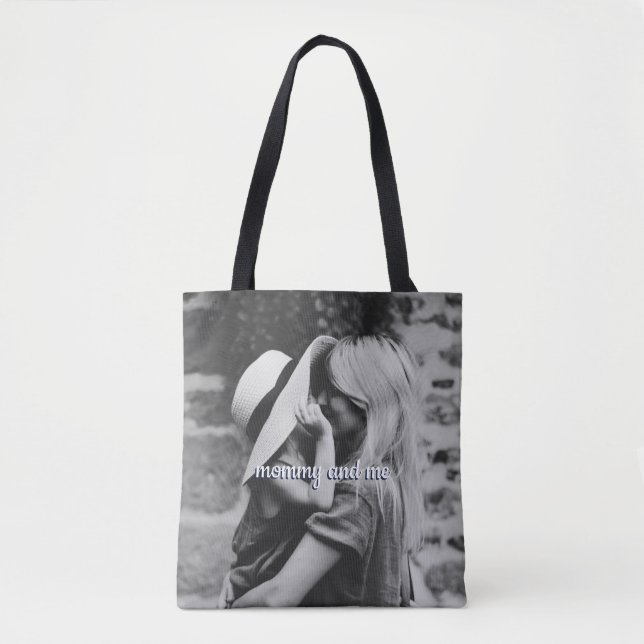 All Over Photo Mummy and Me Tote Bag (Front)